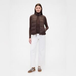 GAP Brown Puffer Vest